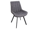 Chaise-S150-tissu-gris-front-Oosterlynck