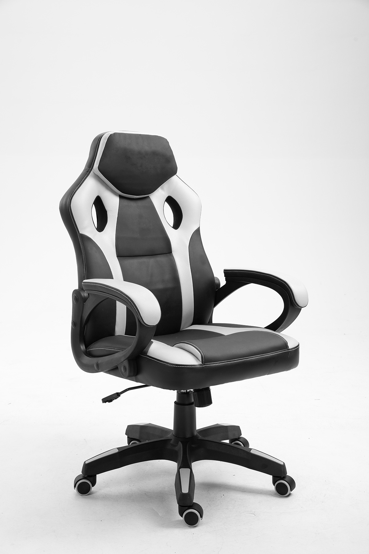 Chaise de bureau Gaming Spike 9810 blanc Meubles Crack