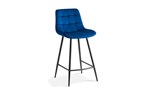 Chaise-de-bar-Juta-5540-velours-bleu-fonce-side-set-Rousseau