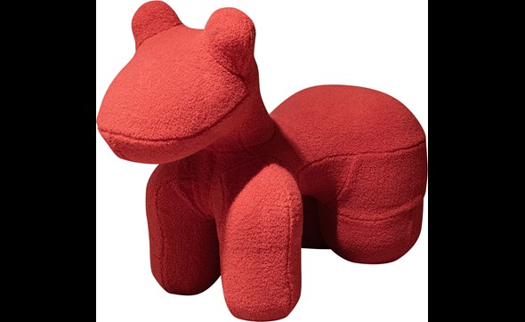 Chaise-enfant-Crackie-chien-tissu-rouge-Comodi-Living