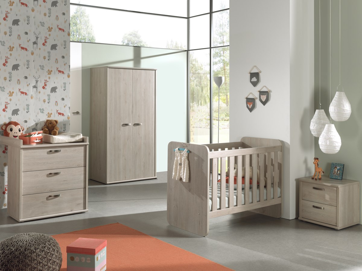 Chambre bébé Image - avec armoire 2 portes - Meubles Crack