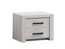 Chevet-2-tiroirs-Elvis-decor-bois-chene-blanc-58cm-Oosterlynck