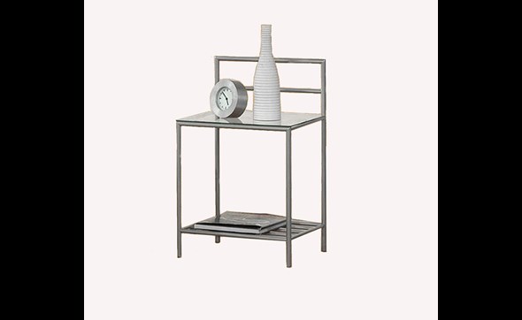 Chevet-Paxos-PX-400-metal-gris-verre-40cm-Poldimar