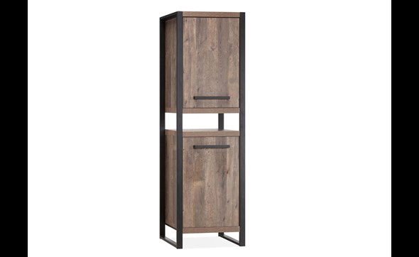 Colonne-bar-2-portes-Cascade-lamulux-mokka-63cm-Maxfurn