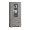 Colonne-vitrine-2-portes-Elite-decor-bois-chene-85cm-Oosterlynck