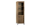 Colonne-vitrine-Napoli-lamulux-mokka-60cm-Maxfurn