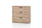 Commode-3-tiroirs-Arthur-decor-bois-chene-91cm-Neyt