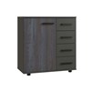 Commode-Goteborg-710-K70-facade-digisteel-optic-corps-rechampis-graphite-Wimex