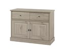 Commode-Kent-decor-bois-chene-millenium-gris-clair-K540-KO6-120cm-Meubar