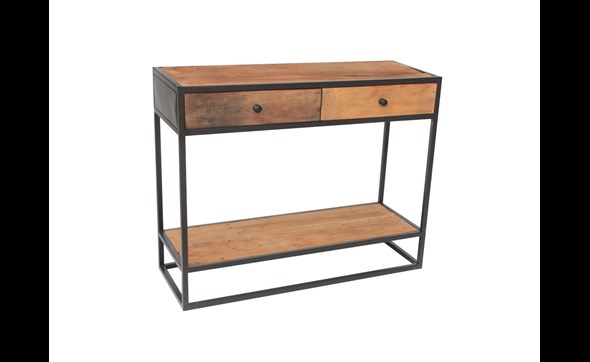 Console-Ace-3925-bois-metal-100cm-Rousseau