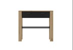 Console-Trust-decor-bois-brun-noir-chene-helvezia-1J0J600-102cm-front-Gautier