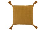 Coussin-Carre-Gaufre-3103-Coton-Ocre-01-Jolipa