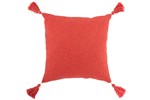 Coussin-crochete-pompons-coton-rouge-94211-Jolipa