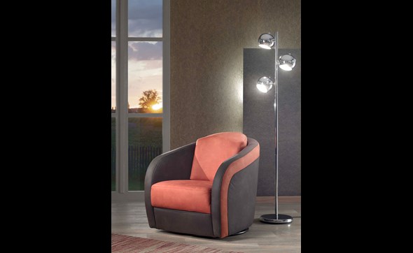 Fauteuil-pivotant-Opera-tissu-mozart-teja-dark-brown-Comodi-Sofa