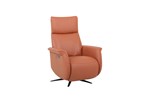 Fauteuil-relax-RSQ-13028-TVCHMcuir-orange-side-close