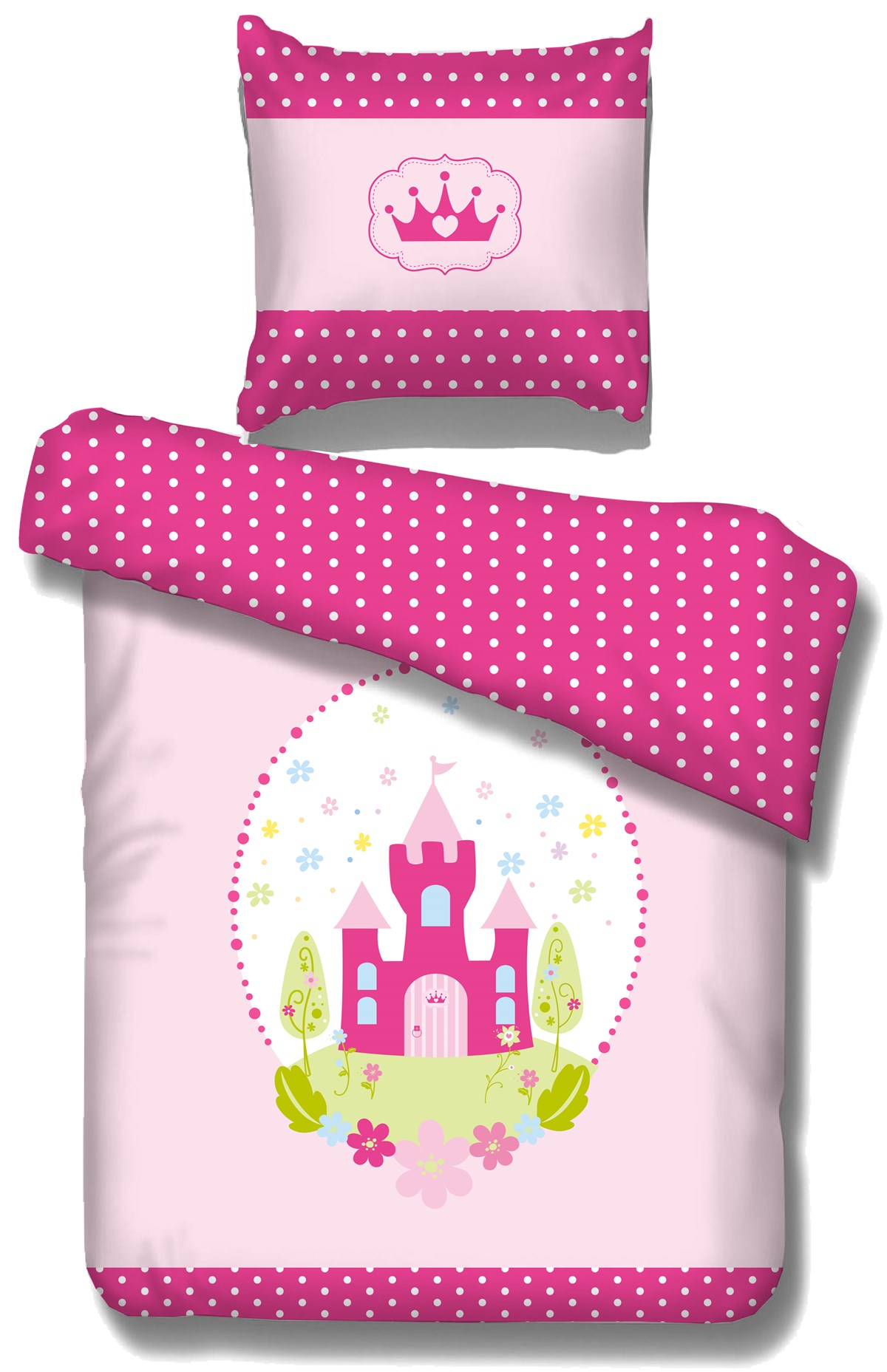 Housse de Couette 2 Places Princesse