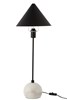 Lampe-Cone-5252-Marbre-Metal-Blanc-Noir-01-Jolipa