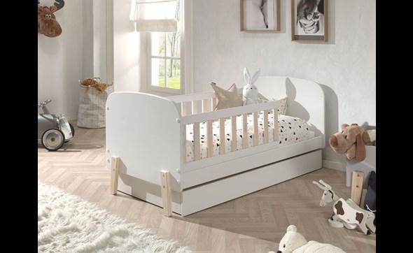 Lit-enfant-tiroir-KICOTDRB14-Kiddy-MDF-laque-blanc-Vipack