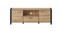 Meuble-TV-Aktiv-decor-bois-taurus-oak-24TWLK41-180cm-front-Helvetia