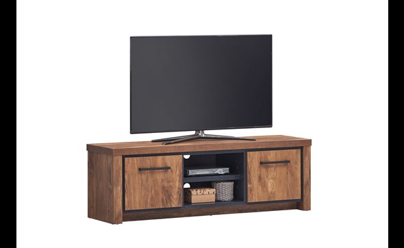 Meuble-TV-Ensor-decor-bois-acacia-150cm-Oosterlynck