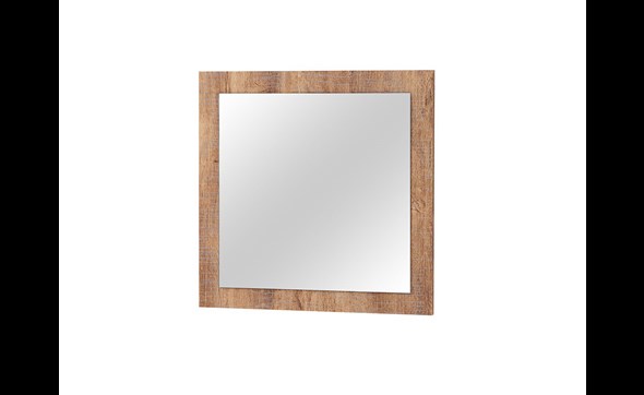 Miroir-Estrella-decor-bois-industrial-oak-noir-55cm-Oosterlynck