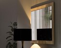 Miroir-Luna-decor-bois-chene-100cm-Dullaert