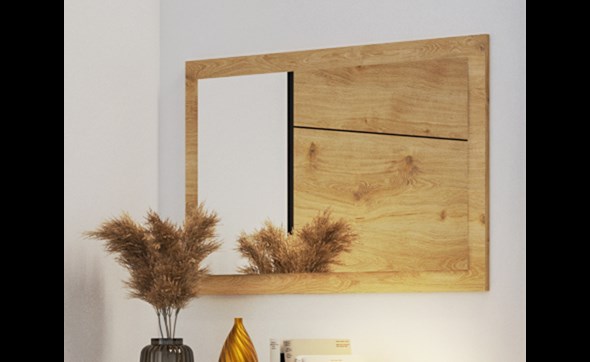 Miroir-Sandra-decor-bois-smoked-oak-Dullaert