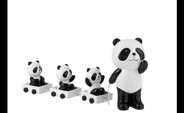 Panda-chariot-3-petits-pandas-90146-Jolipa