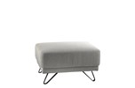 Pouf-Cornelis-tissu-Metro-87-silver-80cm-Comodi-Sofa