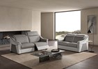 Salon-Dora-2511RR-2011-tissu-mozart-Ash-simili-cuir-diesel-Pure-white-Comodi-Sofa