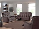 Salon-Mehari-canapes-3-places-2-places-fauteuil-relax-electriques-tissu-marron-Recor