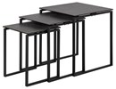 Set-3-tables-de-salon-Katrine-88531-plateau-ceramique-noir-pieds-metal-noir-50cm-Ambi-Actona