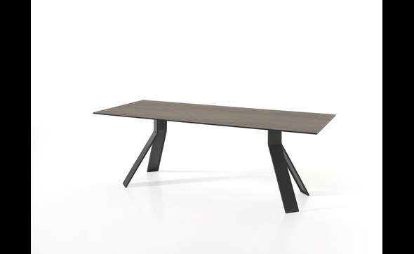 Table-Cameron-cermaique-metal-gris-220cm-Comodi-Living