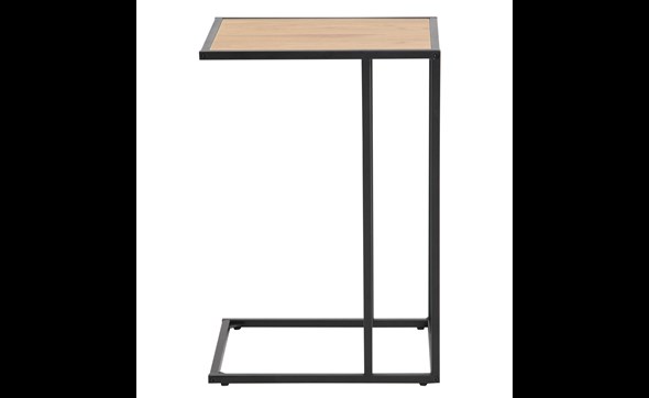 Table-appoint-Seaford-decor-wild-oak-pieds-metal-noir-mat-79386-46cm-front-Actona