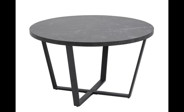 Table-de-salon-ronde-Amble-decor-marble-print-black-base-matt-black-85723-77cm-Actona