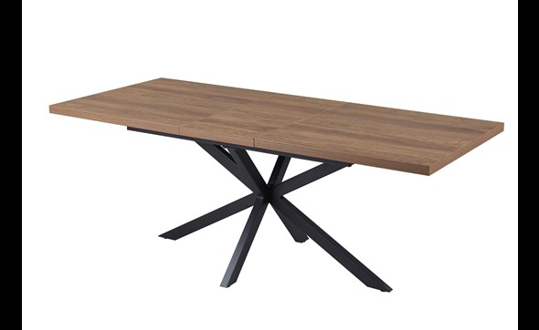 Table-extensible-160-200-cm-52160-3-brun-fonce-Kos-persp-02-Rousseau