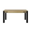 Table-extensible-Cork-chene-dore-160-205x90cm-Gautier