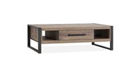 Table-salon-1-tiroir-Cascade-lamulux-mokka-135cm-Maxfurn