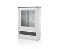 Vitrine-4-portes-Vertigo-laque-blanc-brillant-decor-chene-gris-120cm-01-Albea