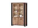 Vitrine-Estrella-decor-bois-industrial-oak-noir-126cm-01-Oosterlynck