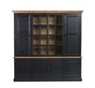 Vitrine-Melinda-104-old-black-teak-veneer-235cm-Lee-Lewis